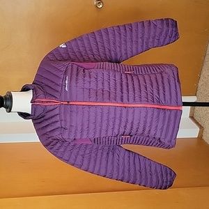 Women's Eddie Bauer First Ascent StormDown 800 Puffer Jacket Purple Size Tall XL